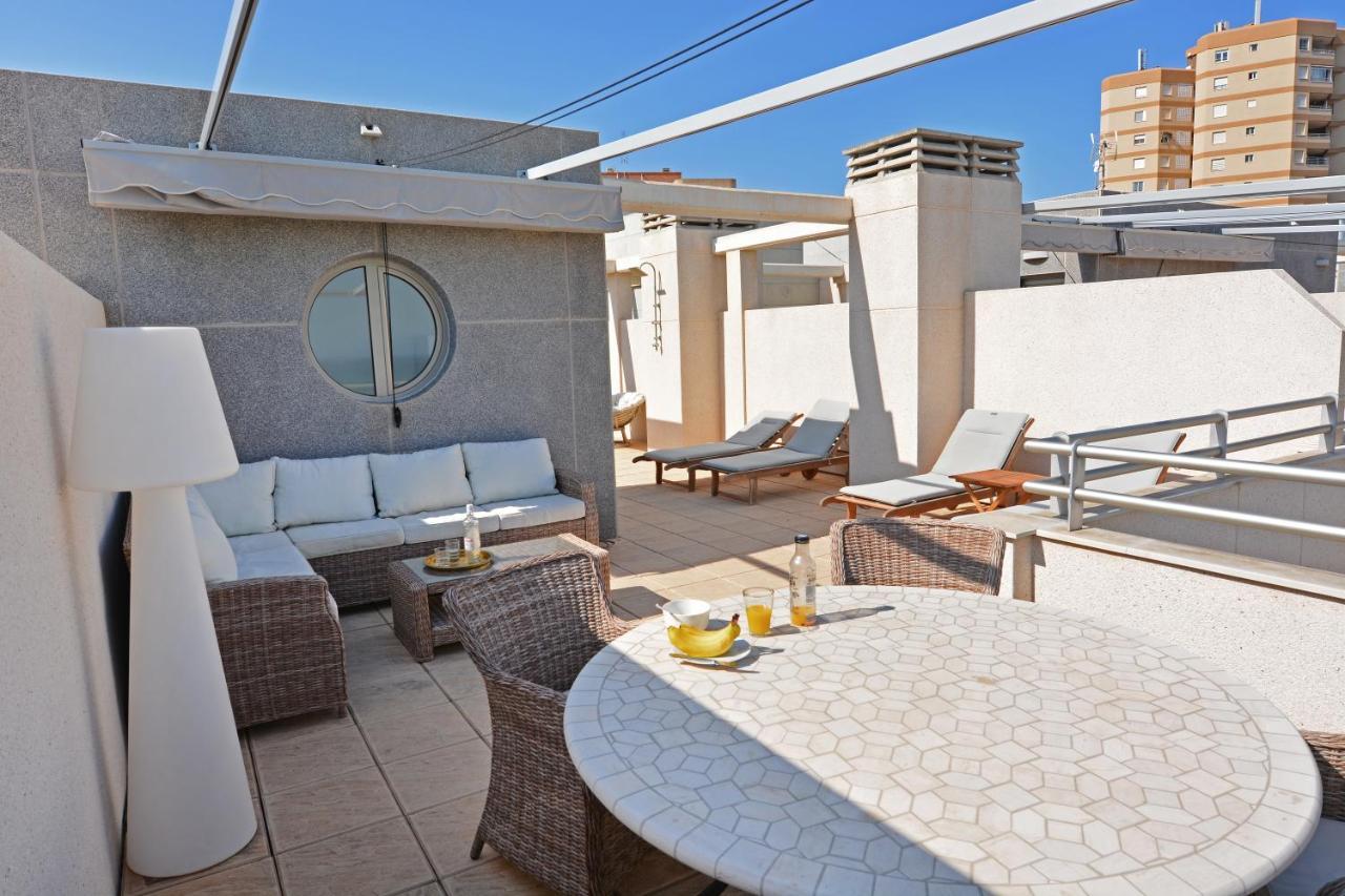 Luxury Beachfront Penthouse By Nras El Campello Dış mekan fotoğraf