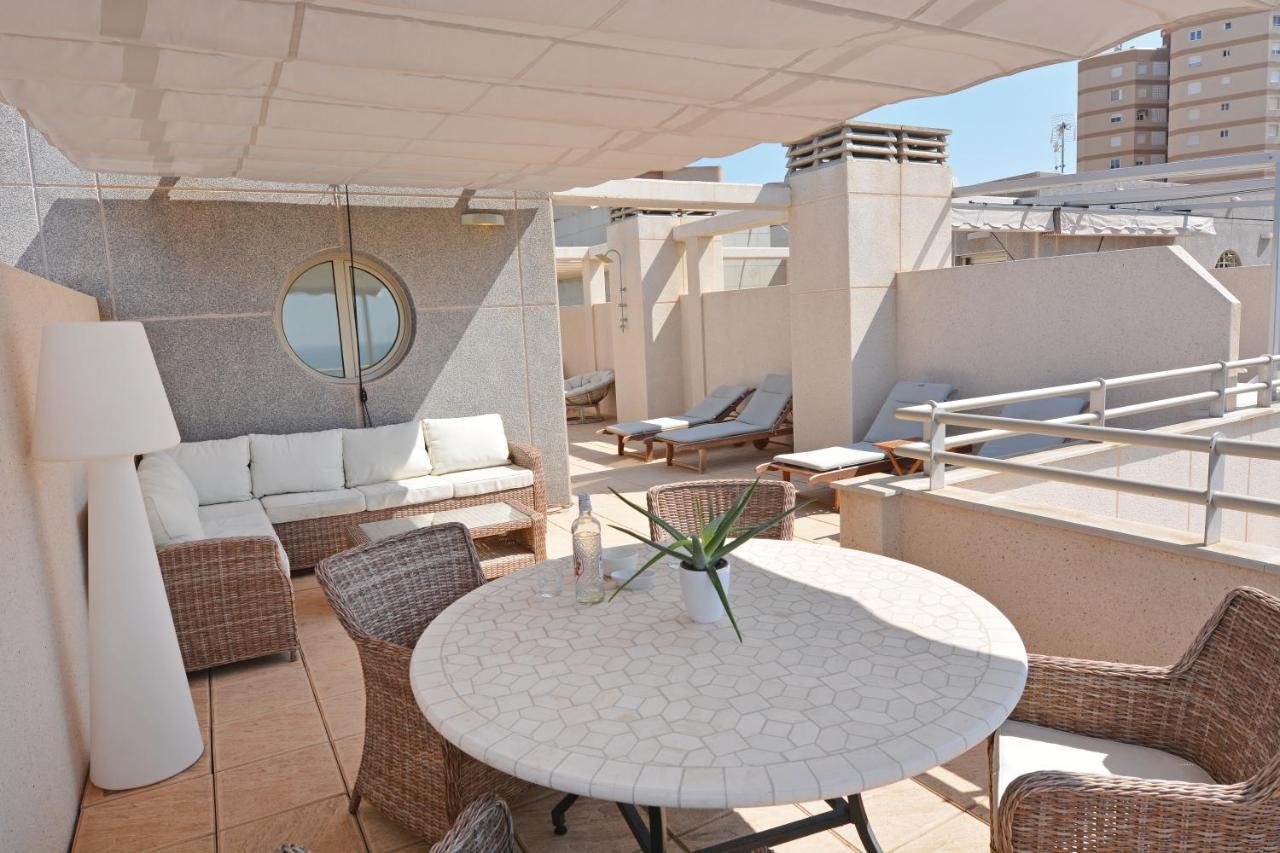 Luxury Beachfront Penthouse By Nras El Campello Dış mekan fotoğraf