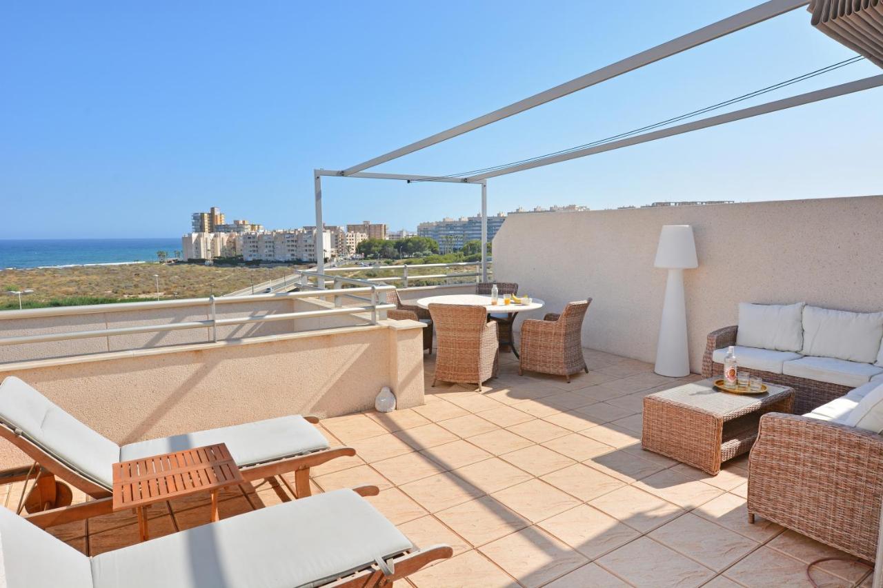 Luxury Beachfront Penthouse By Nras El Campello Dış mekan fotoğraf